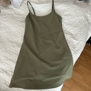 Olive Green Abercrombie workout dress